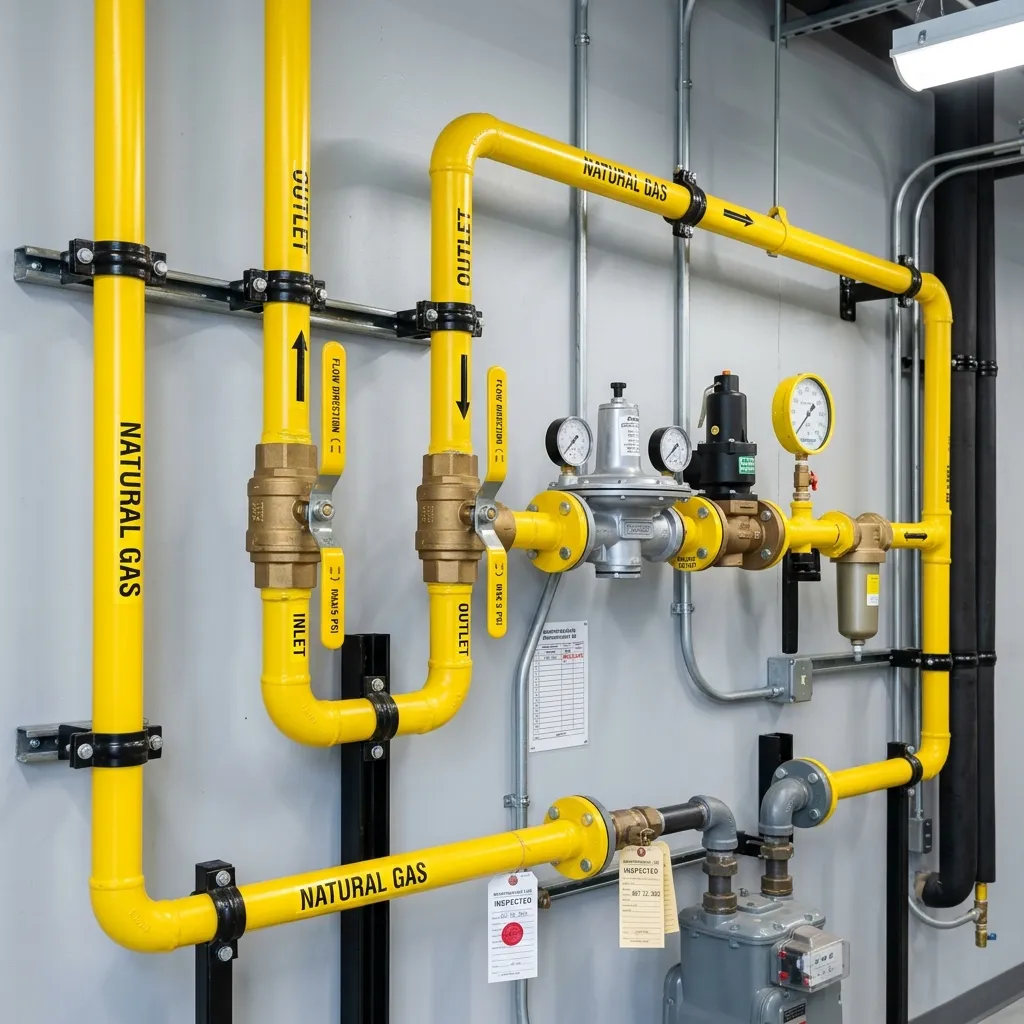 Gas Line Services Plumber in Midway North, TX